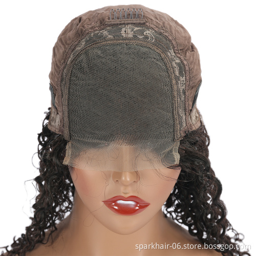 SPARK Wholesale Vendors Virgin Pixie Cut Short Bob Lace Frontal Wig  Pre Plucked Lace Front Human Hair Wigs